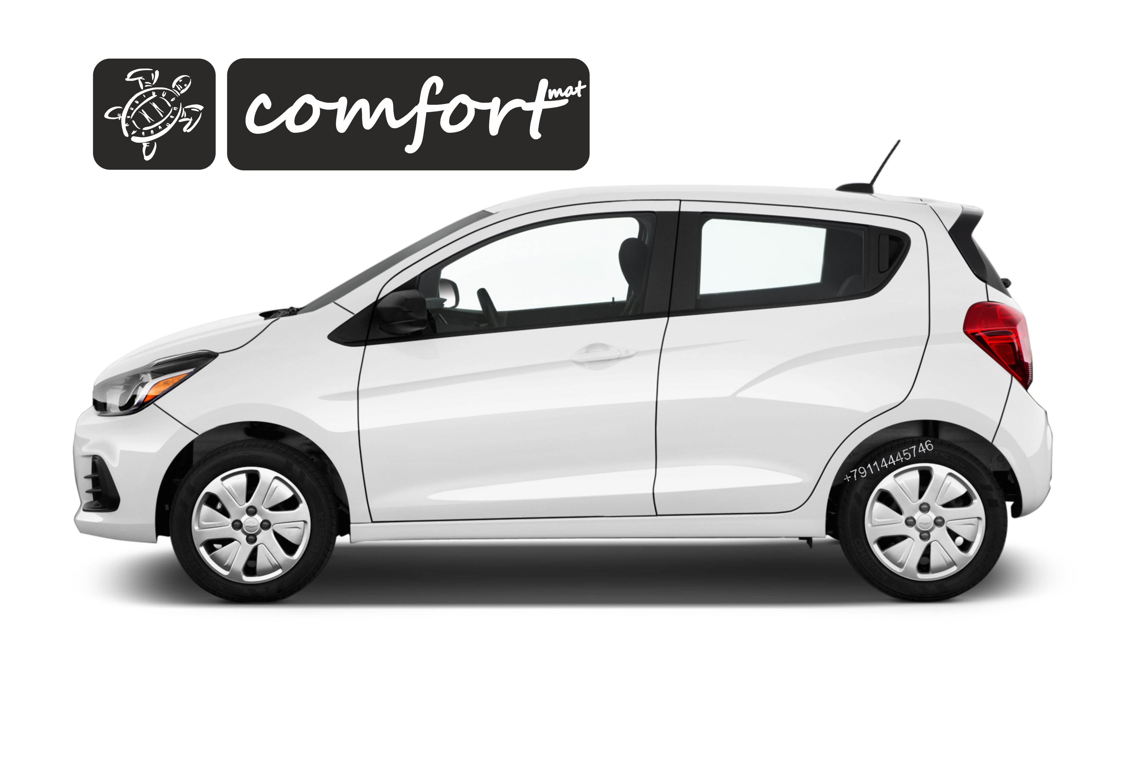 Расчет комплекта шумоизоляции Comfortmat Silver на машину А класса