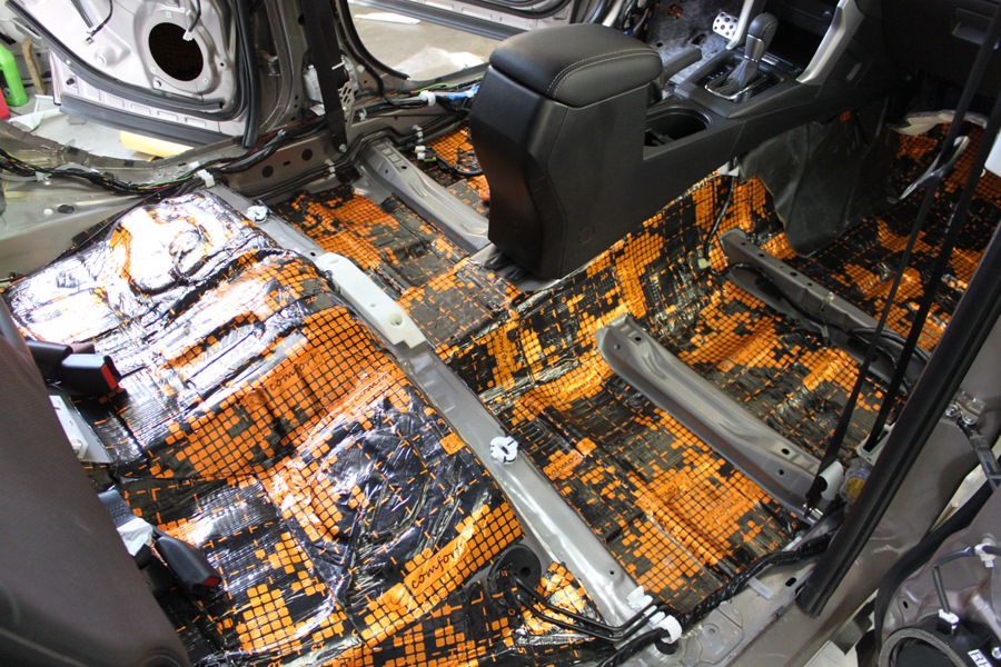 Пример работ Comfort mat Dark